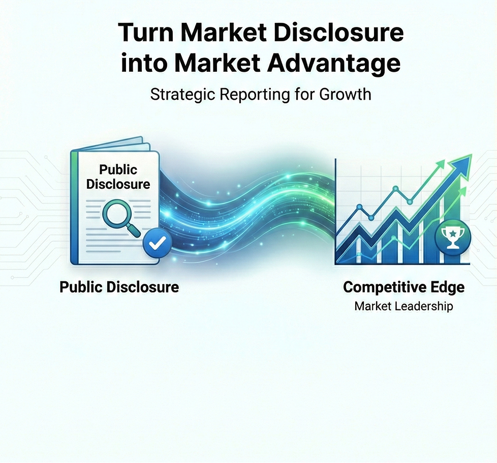 Turn Market Disclosure into Market Advantage — Strategic Reporting for Growth